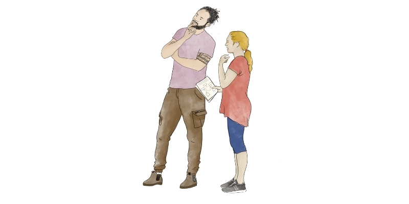 Parents Doing Now And Next Illustration - Plumtree