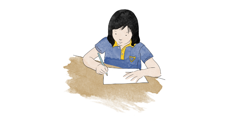 Handwriting Tips For Older Students Illustration - Plumtree