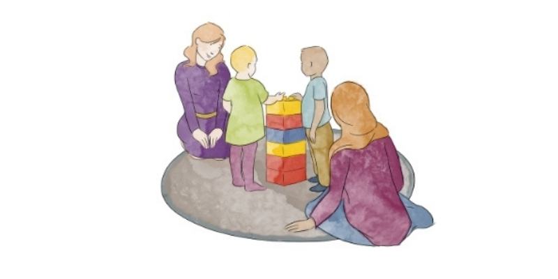 Upcycling Boxes For Motor-Skill Games Illustration - Plumtree