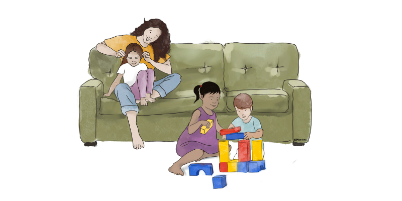 Rethinking Early Childhood Intervention Illustration - Plumtree