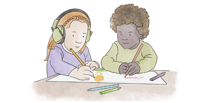 Keeping Connected With Plumtree Preschool During COVID Illustration - Plumtree